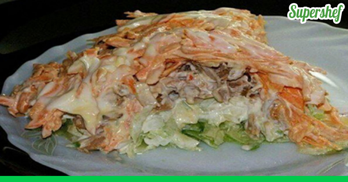 Мужской каприз салат рецепт с с курицей копченой и Мужской каприз салат рецепт с с курицей копченой и