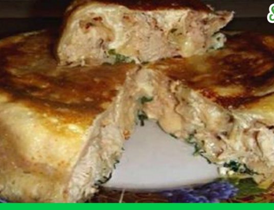 Пирог курицы с простые и вкусные